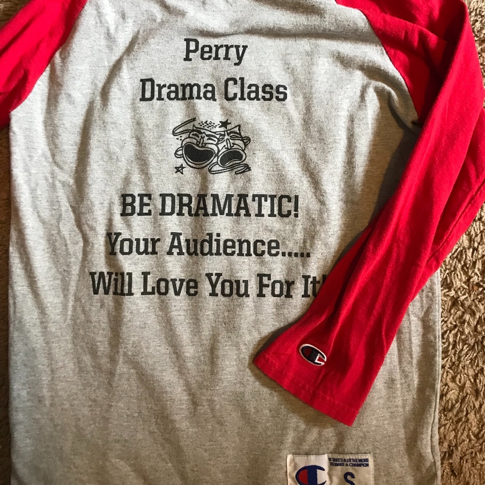 Champion 3/4 Sleeve Baseball Tee